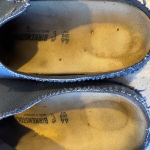 Birkenstock Men’s Blue clogs